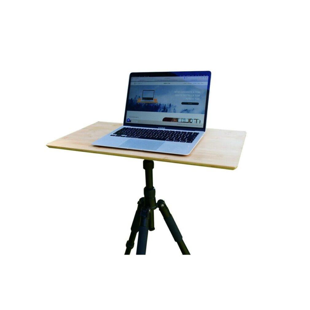 Bamboo Tripod Desk L