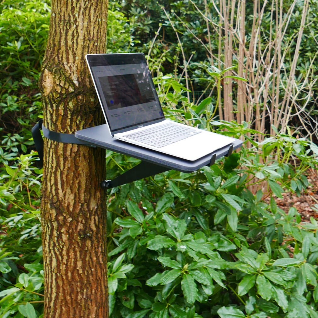 Floating Tree Desk Black S