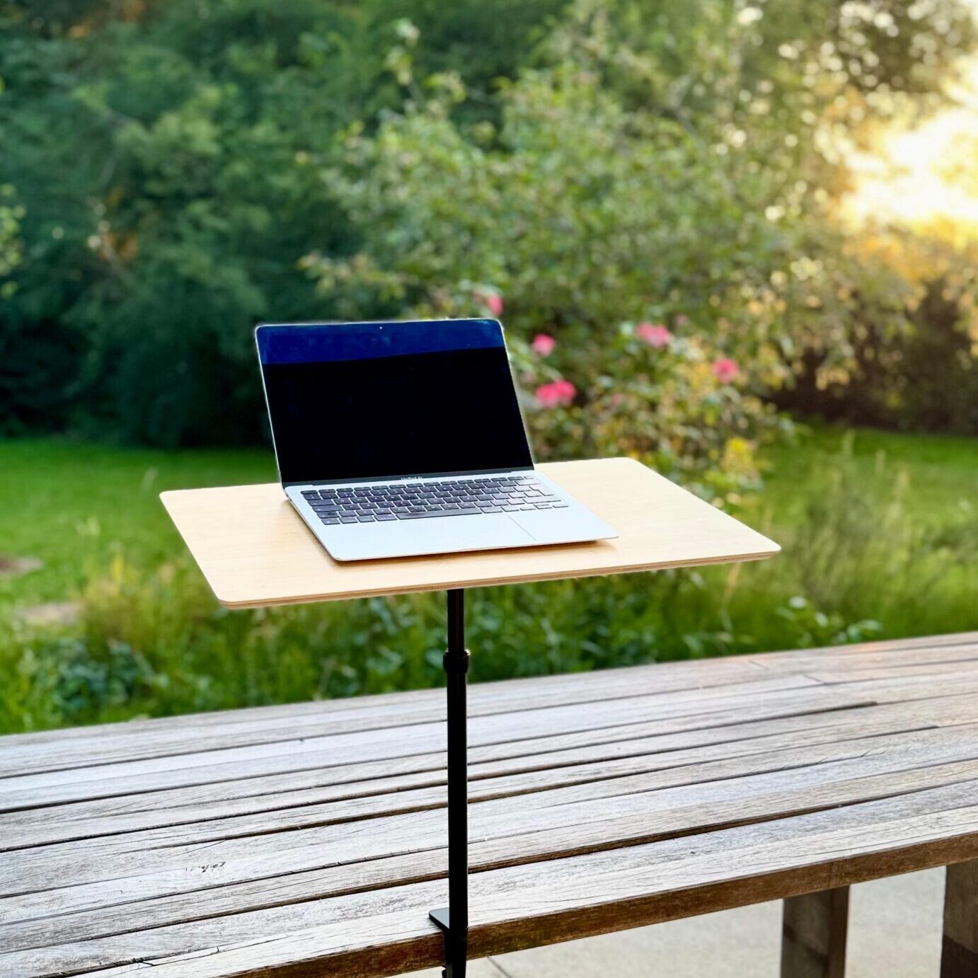 Monopod Desk - Table Clamp Standing Desk