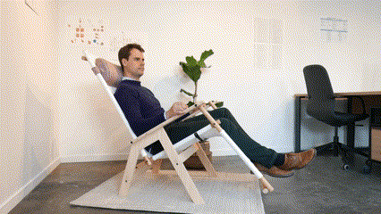 Relesk Zero Gravity Chair Rotation