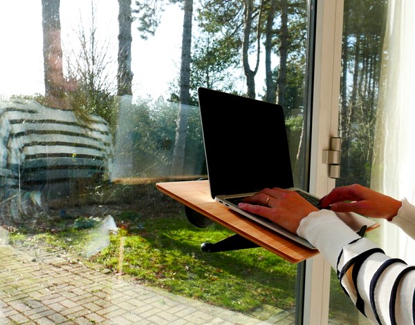 Working on Window Desk