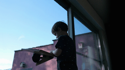 Window Desk Installation